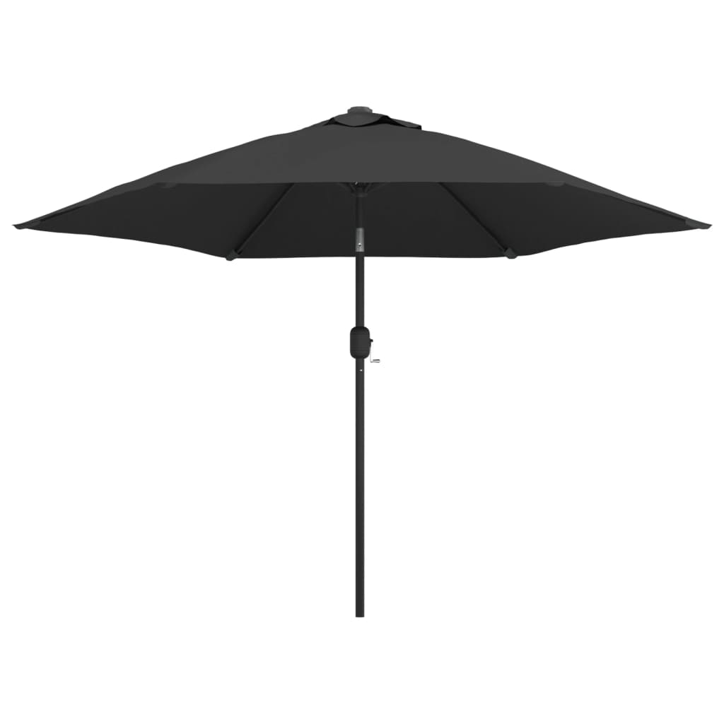 Umbrelă de soare de exterior, stâlp din metal, 300 cm, antracit