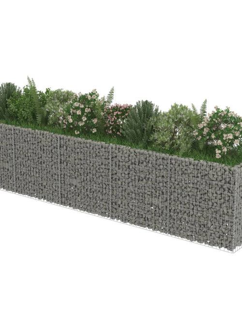 Încărcați imaginea în vizualizatorul Galerie, Strat înălțat gabion, 450 x 90 x 100 cm, oțel galvanizat
