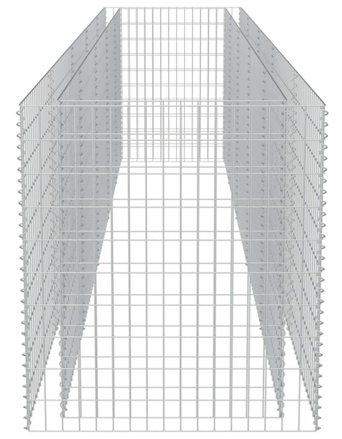 Încărcați imaginea în vizualizatorul Galerie, Strat înălțat gabion, 450 x 90 x 100 cm, oțel galvanizat
