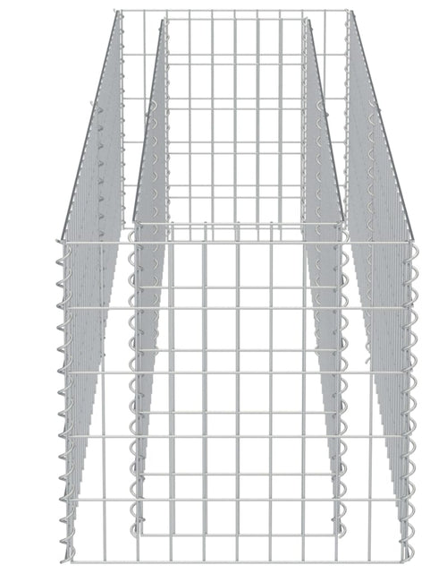 Încărcați imaginea în vizualizatorul Galerie, Strat înălțat gabion, 180 x 50 x 50 cm, oțel galvanizat
