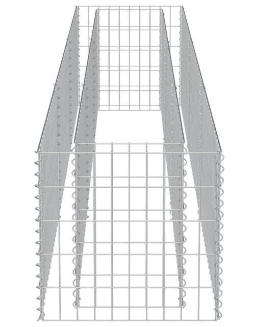 Загрузите изображение в средство просмотра галереи, Strat înălțat gabion, 270 x 50 x 50 cm, oțel galvanizat
