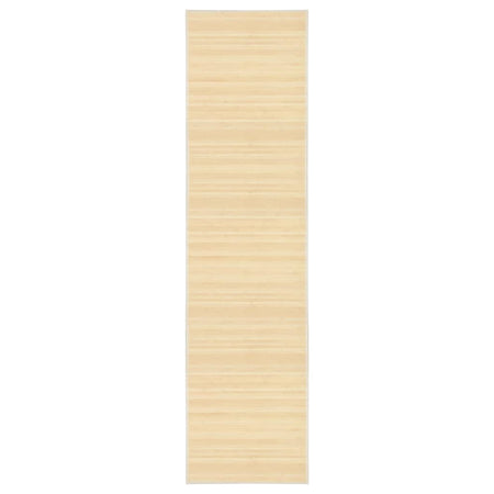 Covor din bambus, natural, 80 x 300 cm