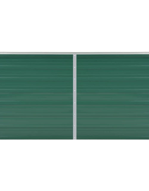 Încărcați imaginea în vizualizatorul Galerie, Strat înălțat de grădină, verde, 160x40x77 cm, oțel galvanizat
