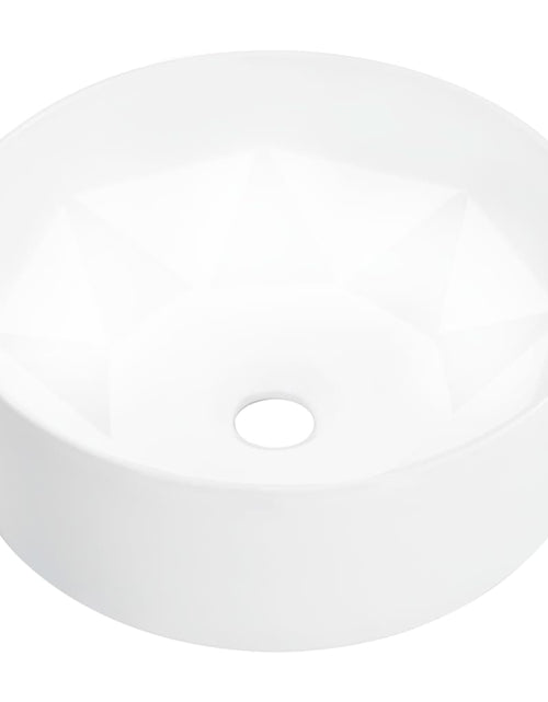 Încărcați imaginea în vizualizatorul Galerie, Chiuvetă de baie, alb, 36 x 14 cm, ceramică - Lando
