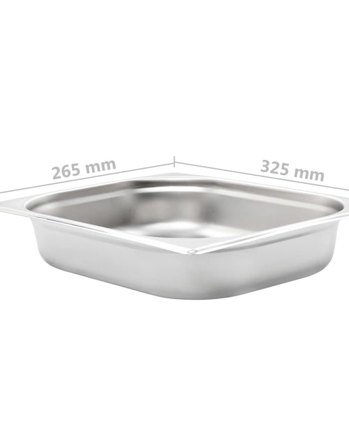 Загрузите изображение в средство просмотра галереи, Recipiente Gastronorm 4 buc. GN 1/2 65 mm oțel inoxidabil
