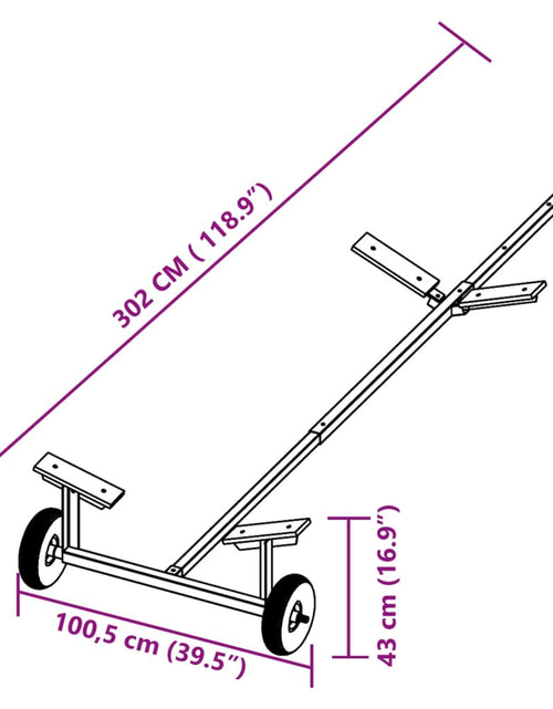 Încărcați imaginea în vizualizatorul Galerie, Remorcă pentru barcă
