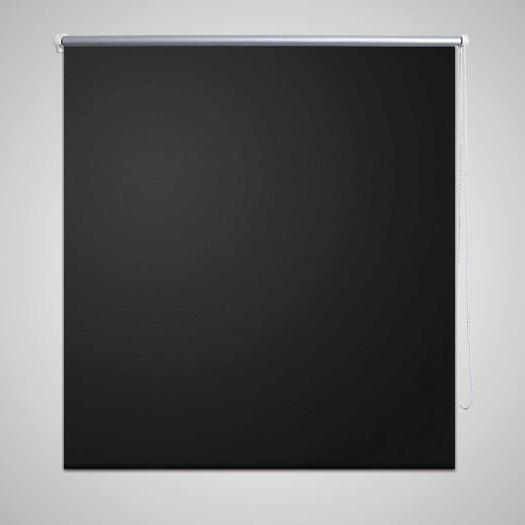 Jaluzea opacă rulabilă, 60 x 120 cm, negru