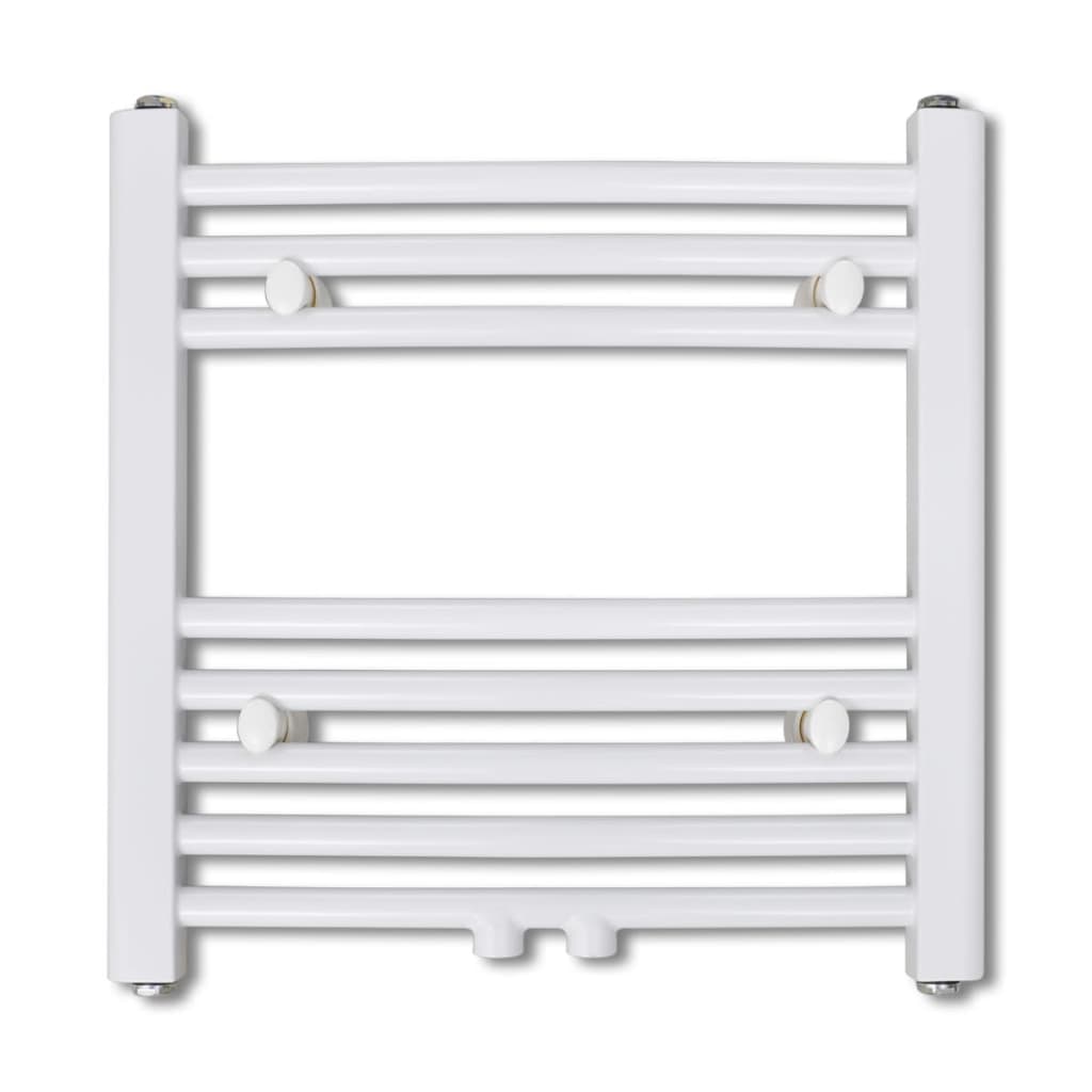 Radiator baie prosoape încălzire centrală 480x480 mm conector lateral