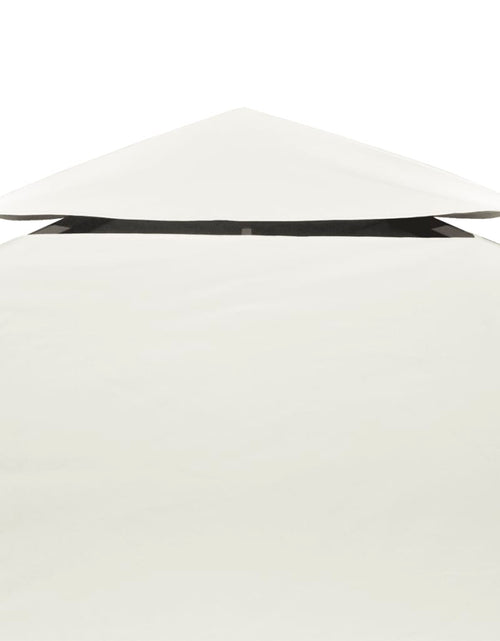 Încărcați imaginea în vizualizatorul Galerie, Copertină rezervă acoperiș pavilion, alb crem, 3x4 m, 310 g/m²
