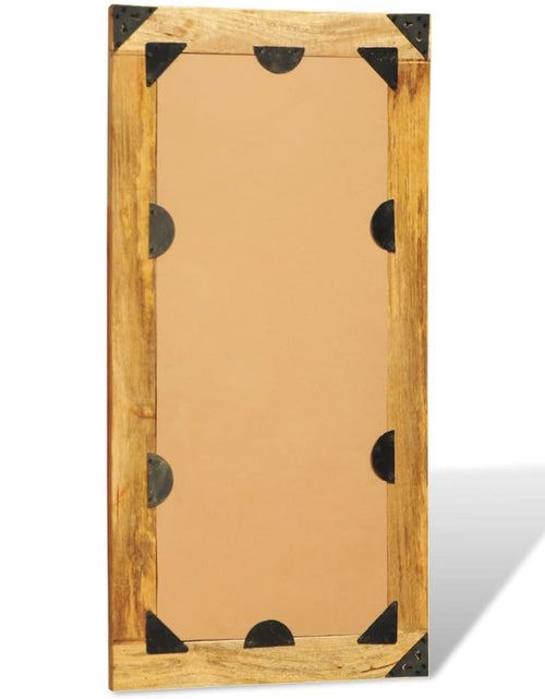 Загрузите изображение в средство просмотра галереи, Oglindă de perete, cadru din lemn masiv, 120 x 60 cm
