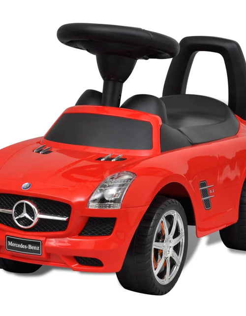 Загрузите изображение в средство просмотра галереи, Cars Mașină pentru copii Mercedes Benz, acționare cu piciorul, roșu
