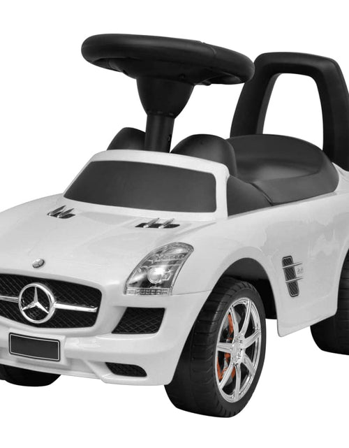 Încărcați imaginea în vizualizatorul Galerie, Cars Mașină pentru copii Mercedes Benz, acționare cu piciorul, alb
