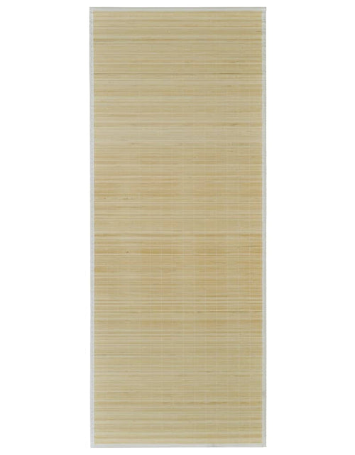 Загрузите изображение в средство просмотра галереи, Covor dreptunghiular din bambus natural 150 x 200 cm
