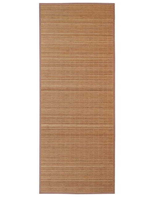 Загрузите изображение в средство просмотра галереи, Covor dreptunghiular din bambus natural, 80 x 300 cm
