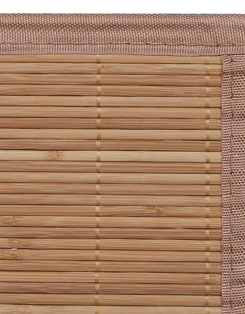 Загрузите изображение в средство просмотра галереи, Covor dreptunghiular din bambus natural, 80 x 300 cm
