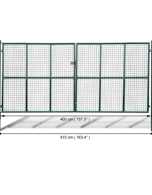 Загрузите изображение в средство просмотра галереи, Poartă de gradină plasă, 415 x 225 cm / 400 x 175 cm
