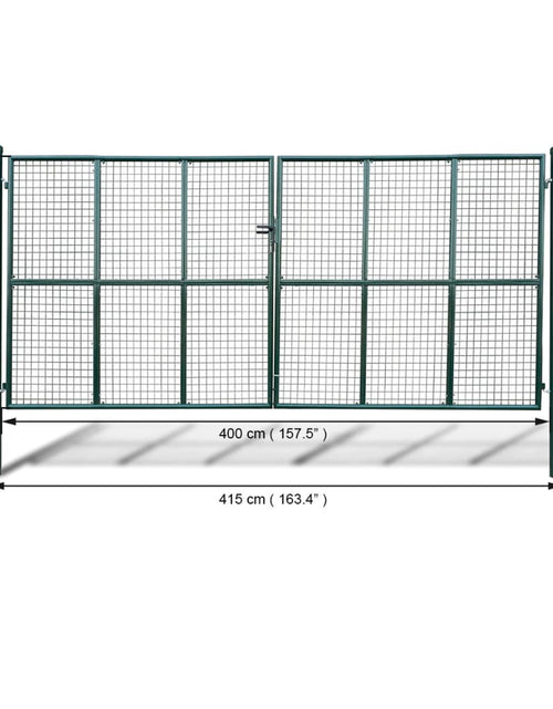 Загрузите изображение в средство просмотра галереи, Poartă de gradină plasă, 415 x 150 cm / 400 x 100 cm
