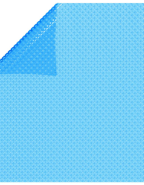 Загрузите изображение в средство просмотра галереи, Folie dreptunghiulară pentru piscină din PE, 732 x 366 cm, albastru
