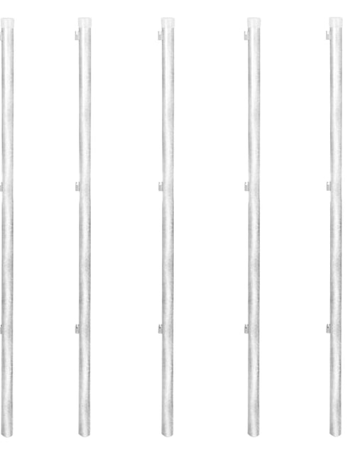 Загрузите изображение в средство просмотра галереи, Gard din plasă cu stâlpi și țăruși, 15 x 1 m, oțel galvanizat
