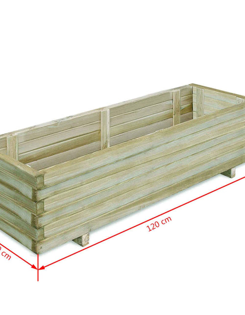 Загрузите изображение в средство просмотра галереи, Strat înălțat, 120 x 40 x 30 cm, lemn, dreptunghiular
