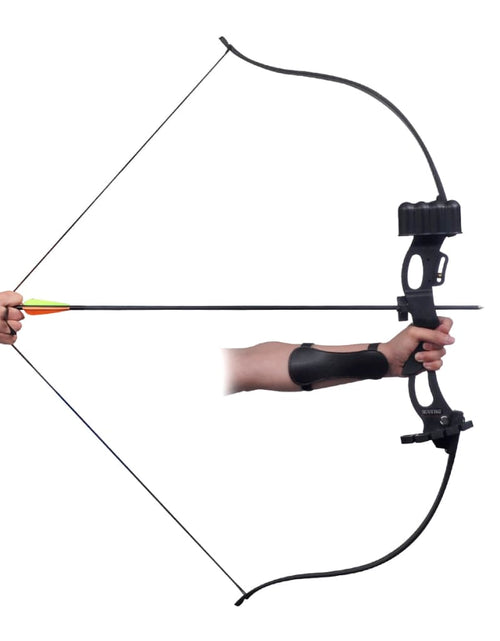 Загрузите изображение в средство просмотра галереи, Arc recurve cu accesorii pentru tineri 49&quot; 20 lb - Lando
