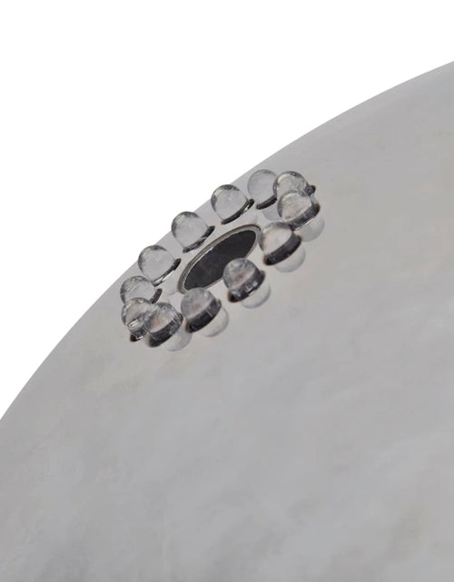 Încărcați imaginea în vizualizatorul Galerie, Fântână sferică de grădină cu LED-uri, 20 cm, oțel inoxidabil
