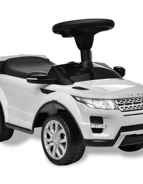 Încărcați imaginea în vizualizatorul Galerie, Mașină pentru copii Land Rover 348, cu muzică, alb
