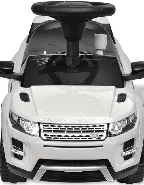 Încărcați imaginea în vizualizatorul Galerie, Mașină pentru copii Land Rover 348, cu muzică, alb

