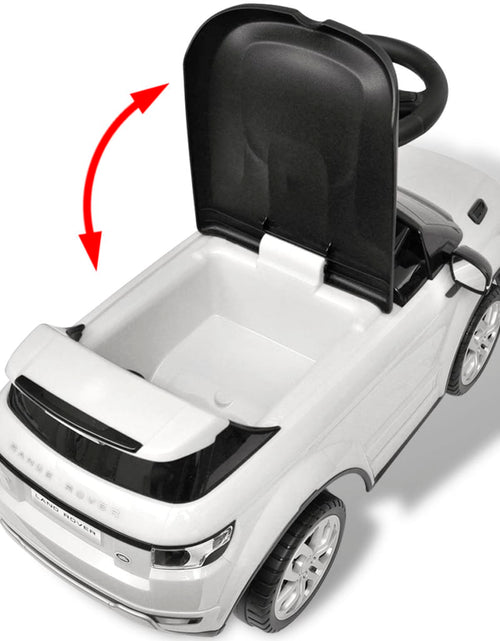 Загрузите изображение в средство просмотра галереи, Mașină pentru copii Land Rover 348, cu muzică, alb
