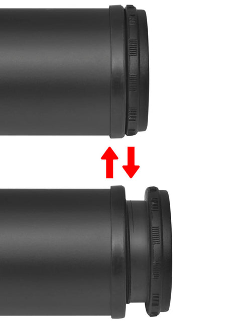 Загрузите изображение в средство просмотра галереи, Picioare de masă reglabile în înălțime, negru, 710 mm - Lando
