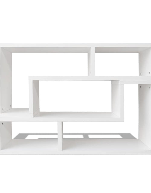 Încărcați imaginea în vizualizatorul Galerie, Comodă TV în formă de L dublu, alb
