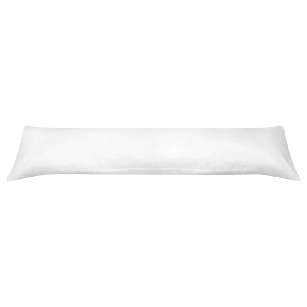 Pernă pentru dormit lateral 40 x 145 cm alb