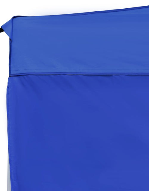 Загрузите изображение в средство просмотра галереи, Cort de petrecere pliabil cu pereți albastru, 4,5x3 m, aluminiu - Lando
