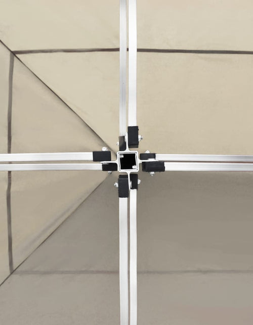 Загрузите изображение в средство просмотра галереи, Cort de petrecere pliabil profesional, crem, 6 x 3 m, aluminiu - Lando
