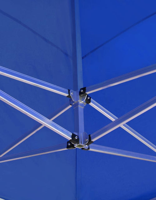 Încărcați imaginea în vizualizatorul Galerie, Cort de petrecere pliabil profesional albastru 6x3 m aluminiu - Lando
