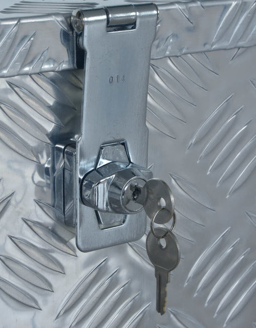 Загрузите изображение в средство просмотра галереи, Ladă din aluminiu, 610 x 430 x 455 cm, argintiu

