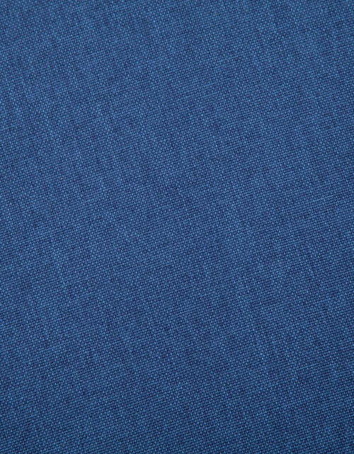 Загрузите изображение в средство просмотра галереи, Canapea cu 2 locuri, albastru, material textil
