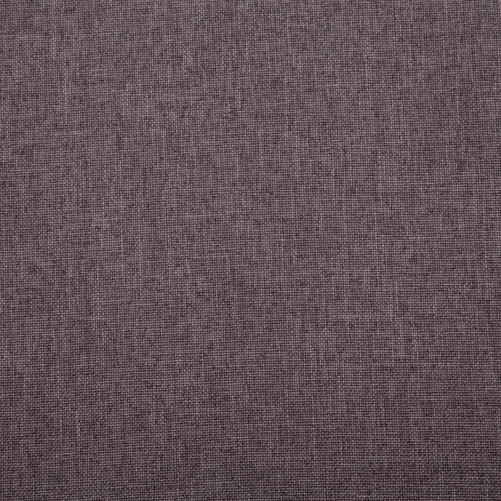 Canapea cu 2 locuri, gri taupe, material textil