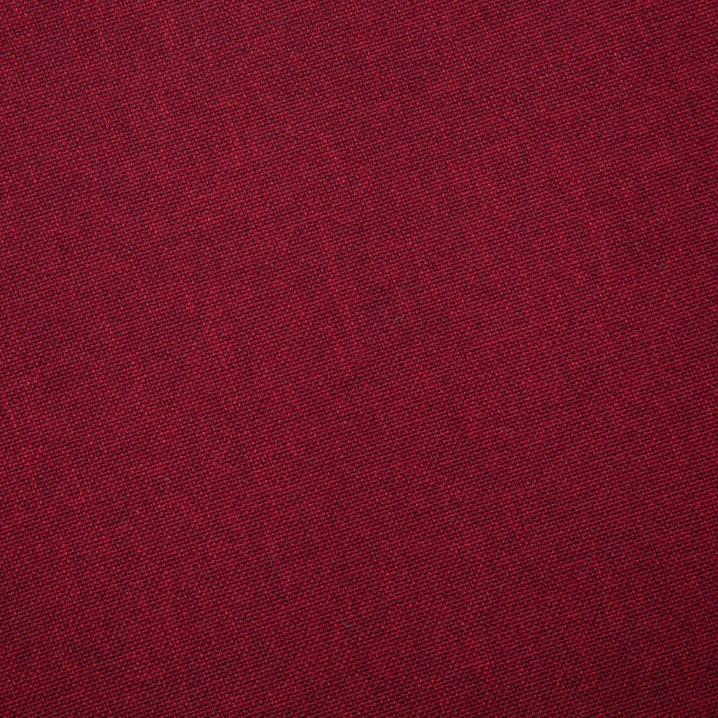 Canapea cu 3 locuri, bordo, material textil