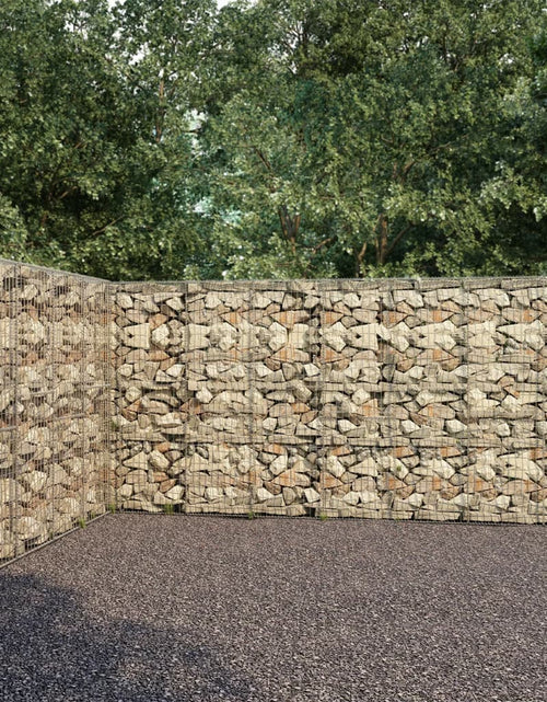 Загрузите изображение в средство просмотра галереи, Perete gabion cu capace, 600 x 30 x 200 cm, oțel galvanizat
