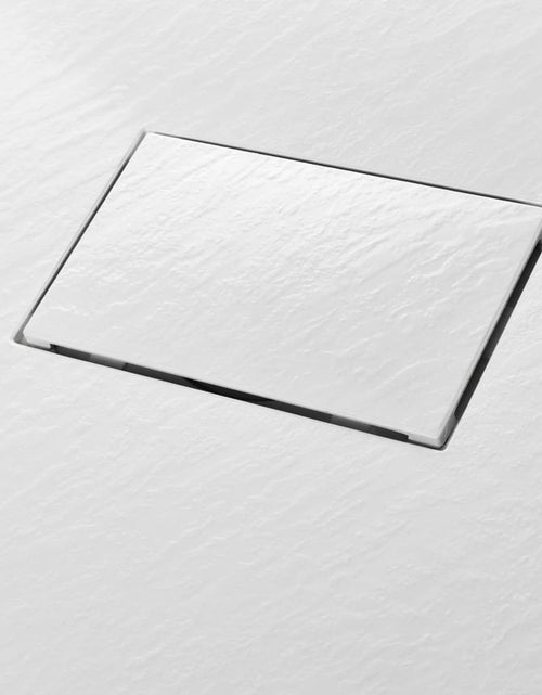 Загрузите изображение в средство просмотра галереи, Cădiță de duș, alb, 80 x 80 cm, SMC
