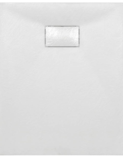 Încărcați imaginea în vizualizatorul Galerie, Cădiță de duș, alb, 90 x 70 cm, SMC
