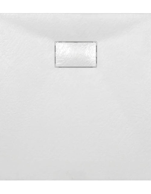 Încărcați imaginea în vizualizatorul Galerie, Cădiță de duș, alb, 90 x 80 cm, SMC

