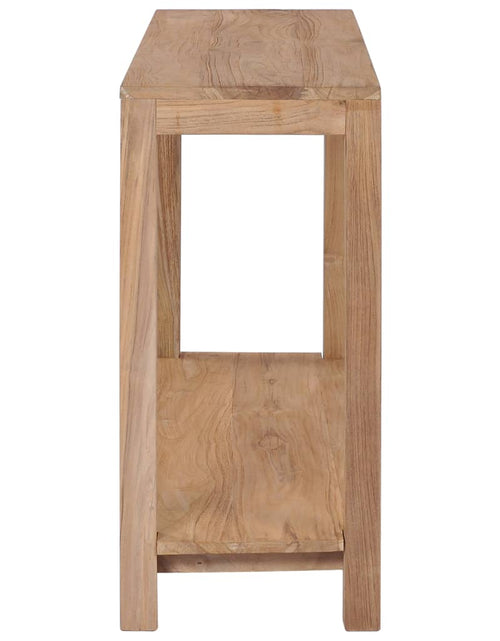 Загрузите изображение в средство просмотра галереи, Masă consolă, 120 x 35 x 75 cm, lemn masiv de tec - Lando
