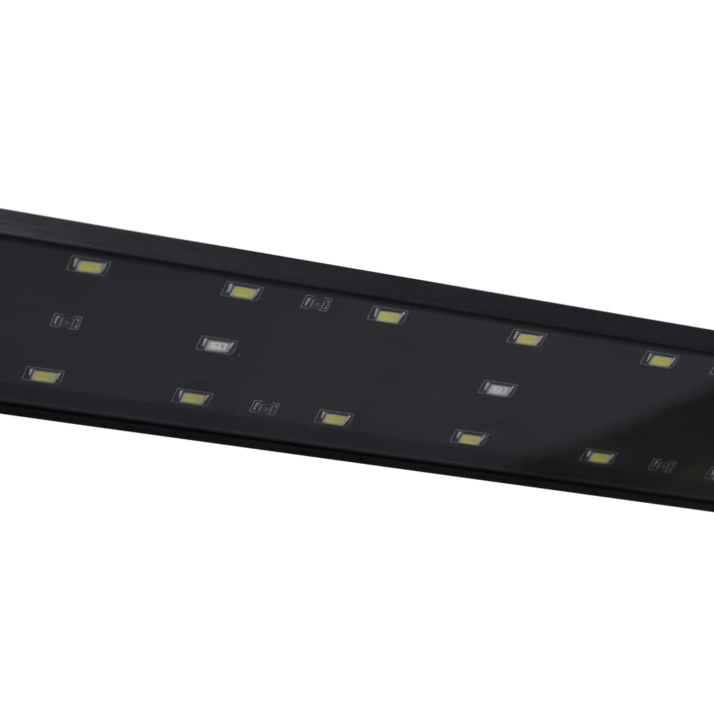 Lampă LED pentru acvariu, cu clemă, albastru/alb, 25-45 cm