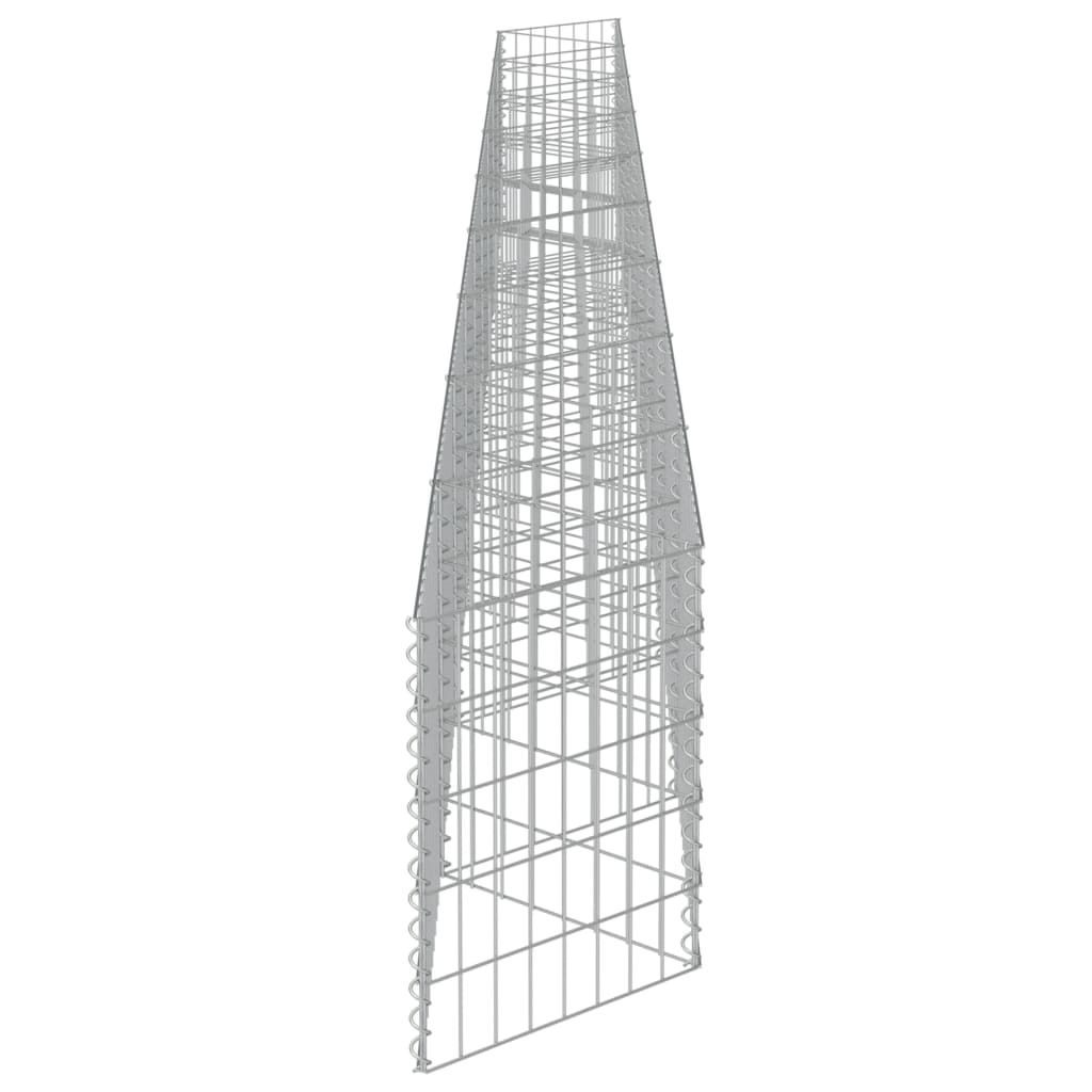 Perete gabion, 630 x 30 x 50 cm, oțel galvanizat