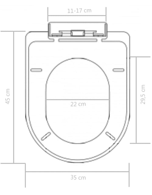 Încărcați imaginea în vizualizatorul Galerie, Capac WC cu închidere silențioasă, eliberare rapidă, negru
