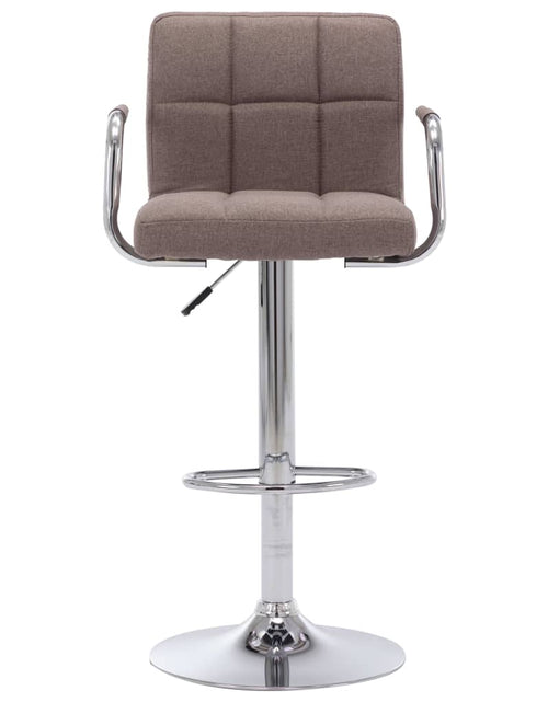 Загрузите изображение в средство просмотра галереи, 283418 vidaXL Bar Stool Taupe Fabric
