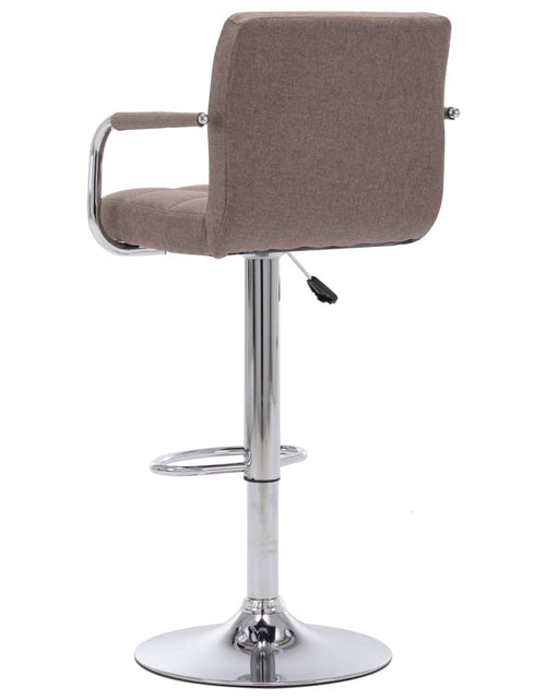 Загрузите изображение в средство просмотра галереи, 283418 vidaXL Bar Stool Taupe Fabric
