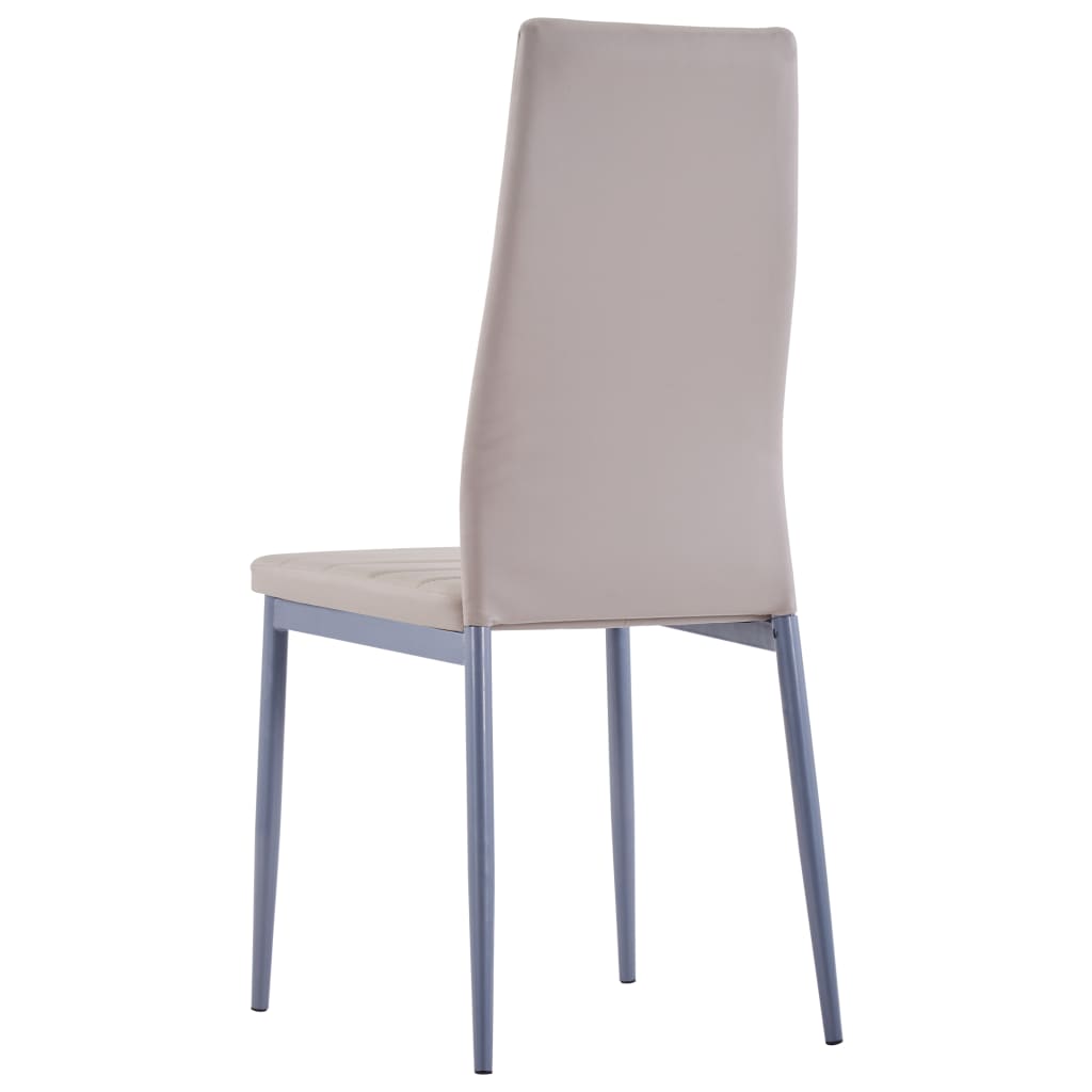 Set mobilier de bucătărie, 7 piese, cappuccino